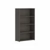 HON Mod 4-Shelf 53"H Bookcase, Slate Teak (HLPLBC3013B4.LSL1)