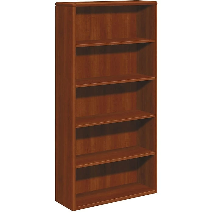 HON® 10700 Series In Cognac, 5-Shelf Bookcase - Image 2