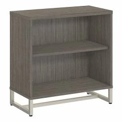 Office By Kathy Ireland® Method Bookcase Cabinet, Cocoa (KI70105)