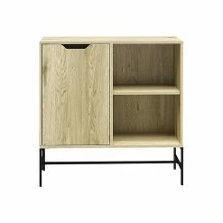 Ameriwood Modine 2-Shelf 30"H Bookcase, Natural (3483912COM)