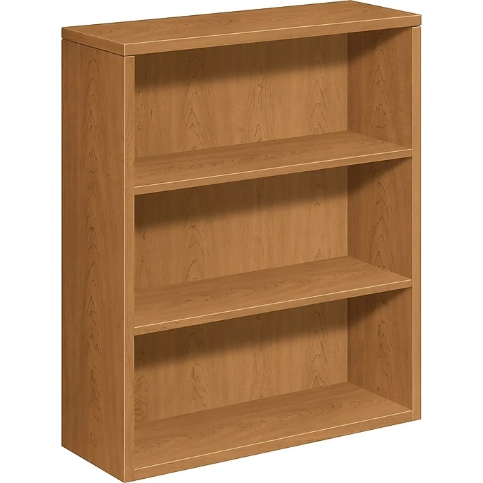 HON® 10500 Series Office Collection In Harvest, 3-Shelf Bookcase - Image 2