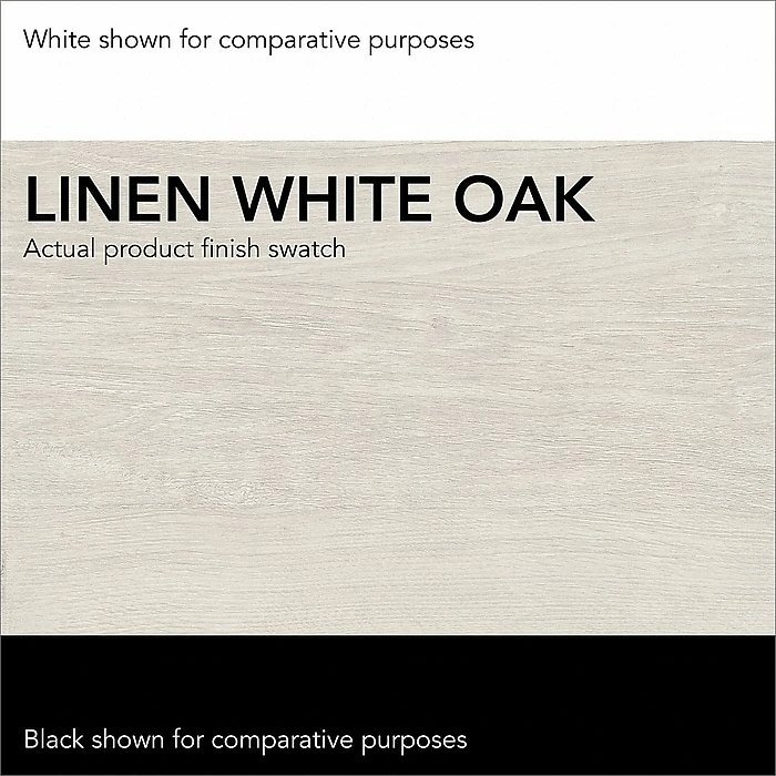 Bush Furniture Key West 5-Shelf 66"H Bookcase Set, Linen White Oak (KWS046LW) - Image 5