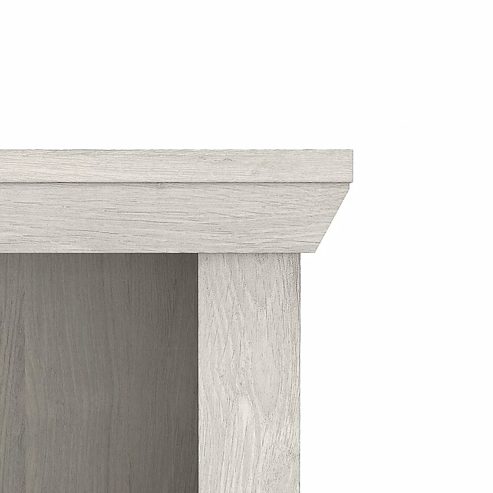 Bush Furniture Yorktown 5-Shelf 67"H Bookcase, Linen White Oak (WC40466-03) - Image 7