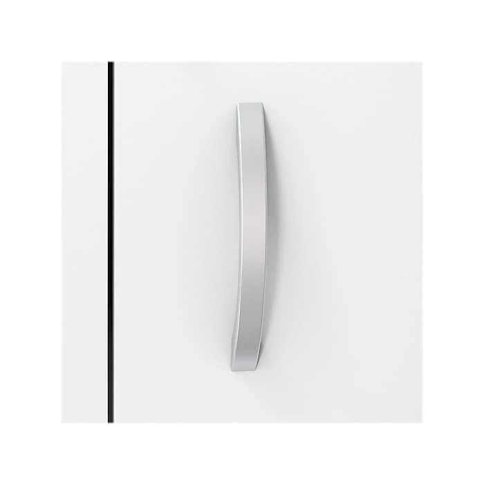 Bush Business Furniture Easy Office 5-Shelf 73"H Bookcase With Doors, White (EO106WH) - Image 3