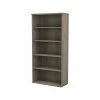 Bush Business Furniture Studio C Tall 5 Shelf Bookcase, Modern Hickory (SCB136MH)