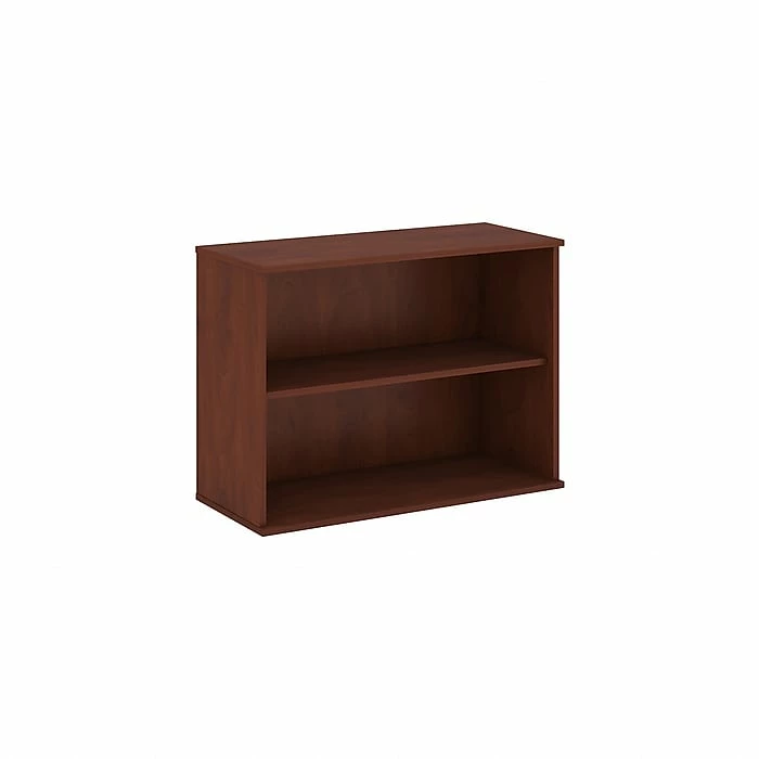 Bush Business Furniture 30H 2 Shelf Bookcase, Hansen Cherry (BK3036HC)