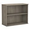 Bush Business Furniture 2-Shelf 29"H Bookcase, Modern Hickory (BK3036MH)