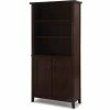 Staples Leelin Bookcase, Walnut (51773)