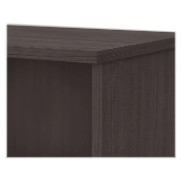 Bush Business Furniture Hybrid 2-Shelf 29"H Small Bookcase, Storm Gray (HY3036SG-Z) - Image 6