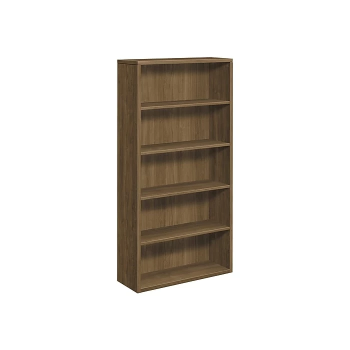 HON 10500 Series 5-Shelf 71"H Bookcase, Pinnacle (HON105535PINC)