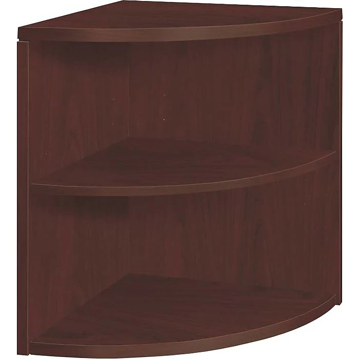 HON® 10500 Series Office Collection In Mahogany, 2-Shelf End Cap Bookcase - Image 2
