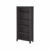 Bush Furniture Somerset 5-Shelf 65"H Bookcase, Storm Gray (WC81565)