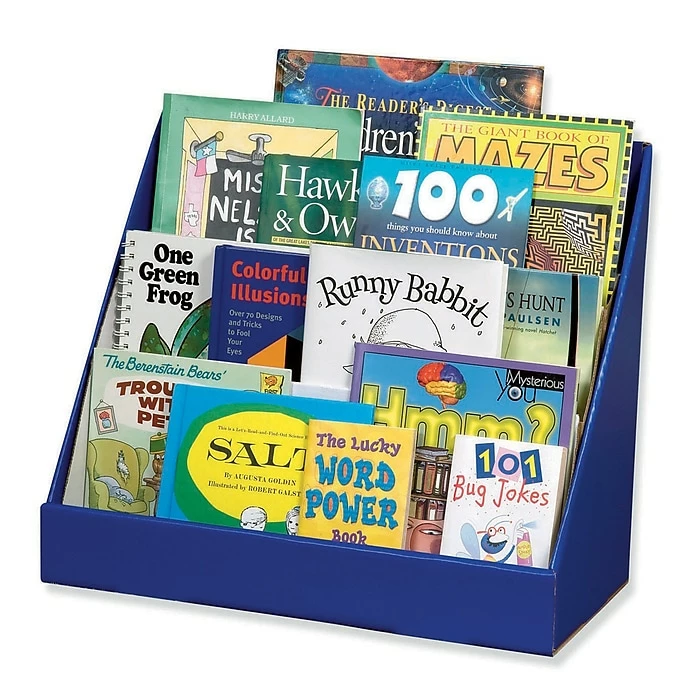 Pacon Classroom Keepers Book Shelf, Blue (PAC001329)