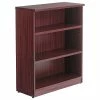 Alera Valencia Series 3-Shelf 48"H Bookcase Storage System, Mahogany (VA634432MY)
