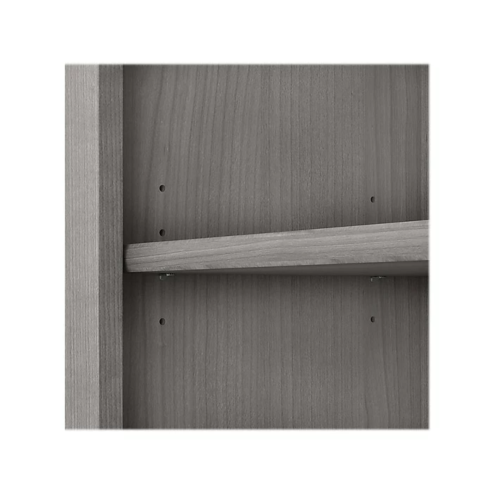 Bush Furniture Somerset 5-Shelf 65"H Bookcase, Platinum Gray (WC81265) - Image 4