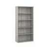 Bush Business Furniture Studio A 5-Shelf 73"H Bookcase, Platinum Gray (SDB7236PG-Z)