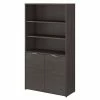 Bush Business Furniture Jamestown 5-Shelf 66"H Bookcase, Storm Gray (JTB136SG)