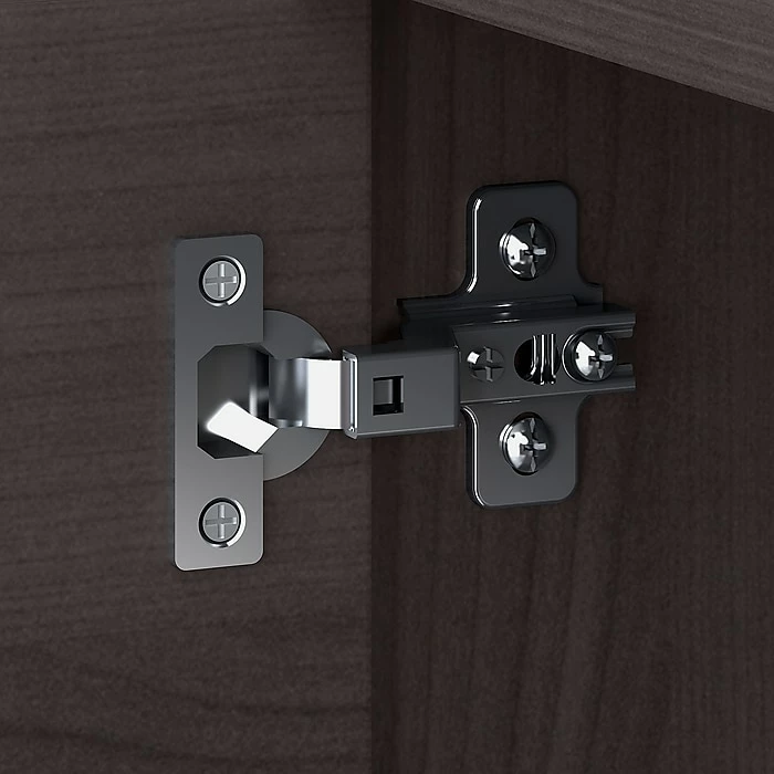 Bush Business Furniture Jamestown 5-Shelf 66"H Bookcase, Storm Gray (JTB136SG) - Image 6