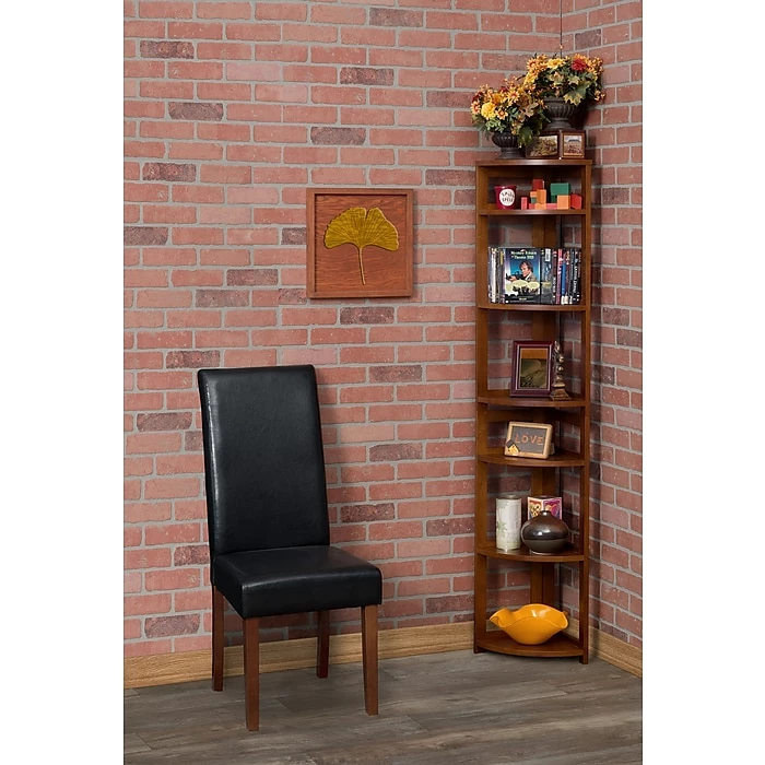 Bush Furniture Cabot 5-Shelf 66.3"H Bookcase, White (WC31966) - Image 7