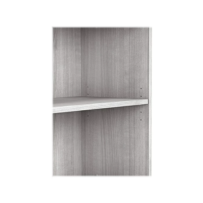 Bush Business Furniture Hybrid 5-Shelf 73"H Tall Bookcase, Platinum Gray (HYB136PG-Z) - Image 5