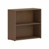 HON Mod 2-Shelf 29"H Bookcase, Sepia Walnut (HLPLBC3013B2.LSE1)