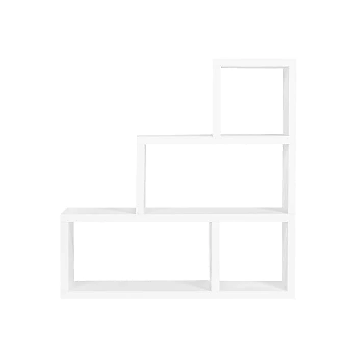 Gry Mattr Parsons 3-Shelf 44"H Cube Bookcase, White (GMCC-00844)