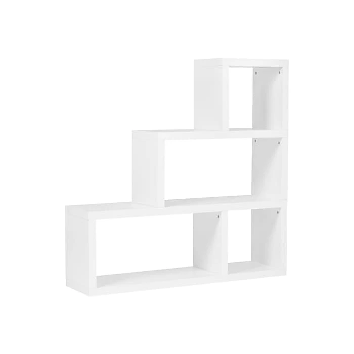 Gry Mattr Parsons 3-Shelf 44"H Cube Bookcase, White (GMCC-00844) - Image 2